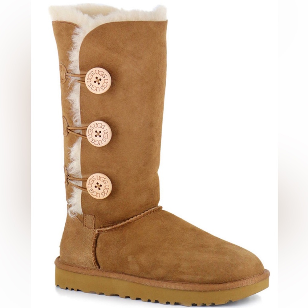 UGG® WOMEN'S BAILEY BUTTON TRIPLET II WATER RESISTANT BOOTS